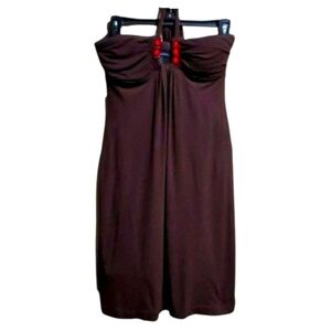Banana Republic Strapless Brown Dress
